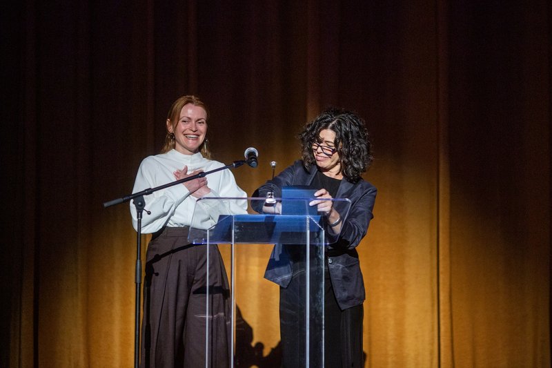 Elżbieta Wysocka (FINA) i Stacey Wisnia (SFSFF), fot. Pamela Gentile / SFSFF