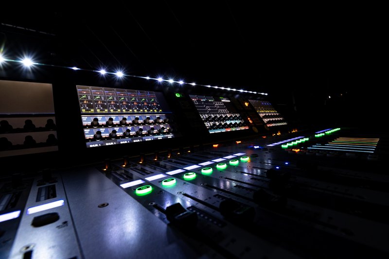 sala audiowizualna Ziemia Obiecana, fot. Mykyta Platonov / FINA