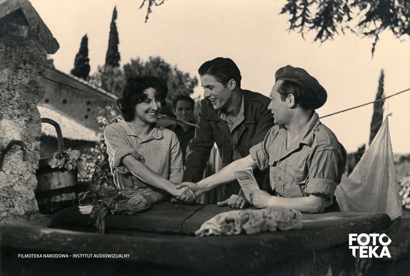 Fotosy do filmu „Wielka droga” / Źródło: Filmoteka Narodowa - Instytut Audiowizualny
