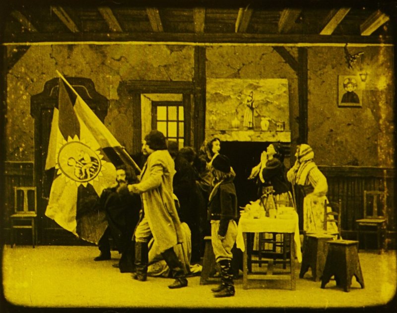 Kadry z filmu „Pruska kultura” / Źródło: Filmoteka Narodowa - Instytut Audiowizualny