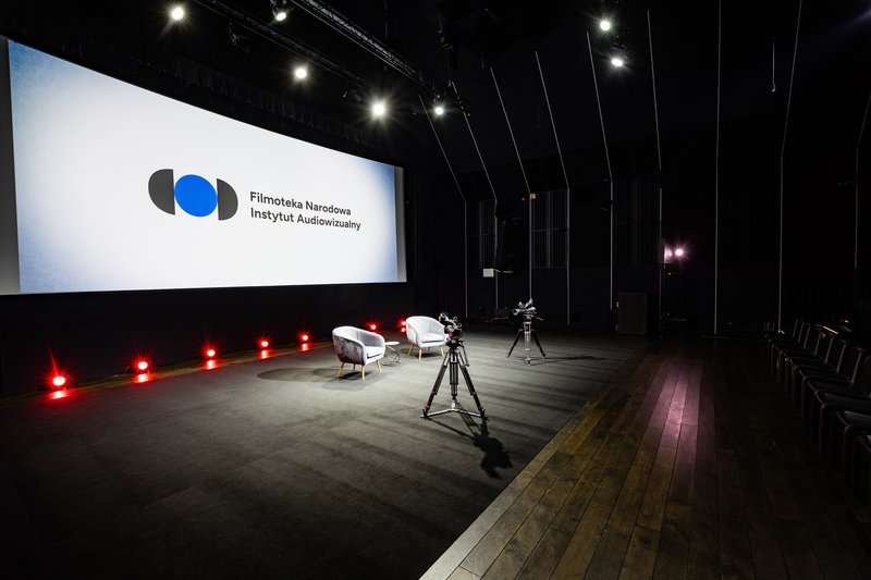 sala audiowizualna Ziemia Obiecana, fot. Mykyta Platonov / FINA