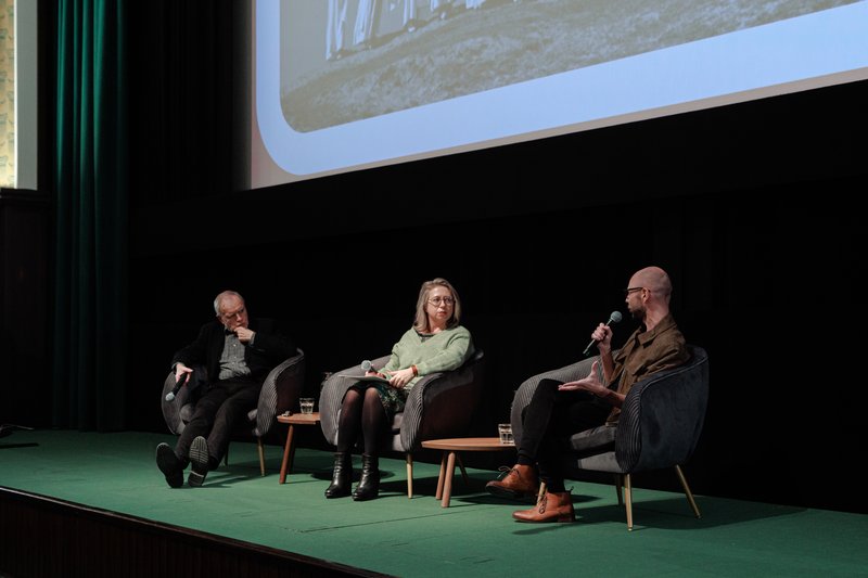 Na zdjęciu: Tadeusz Lubelski, Paulina Kwiatkowska, Sebastian Jagielski / Fot. Mykyta Platonov