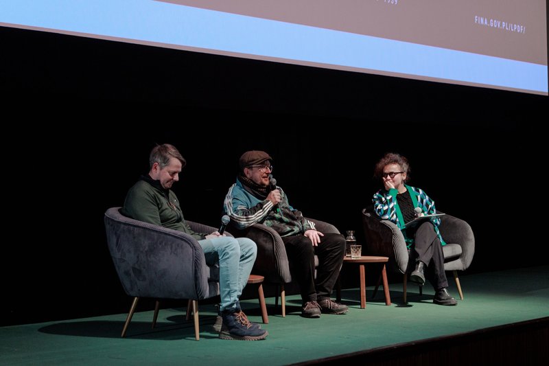 Na zdjęciu: Piotr Kulesza, Jerzy Stachowicz, Monika Supruniuk / Fot. Mykyta Platonov