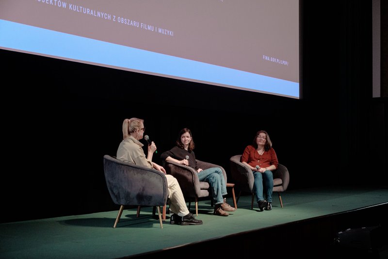 Na zdjęciu: Julia Girulska, Beata Rzeźniczek, Katarzyna Wajda / Fot. Mykyta Platonov