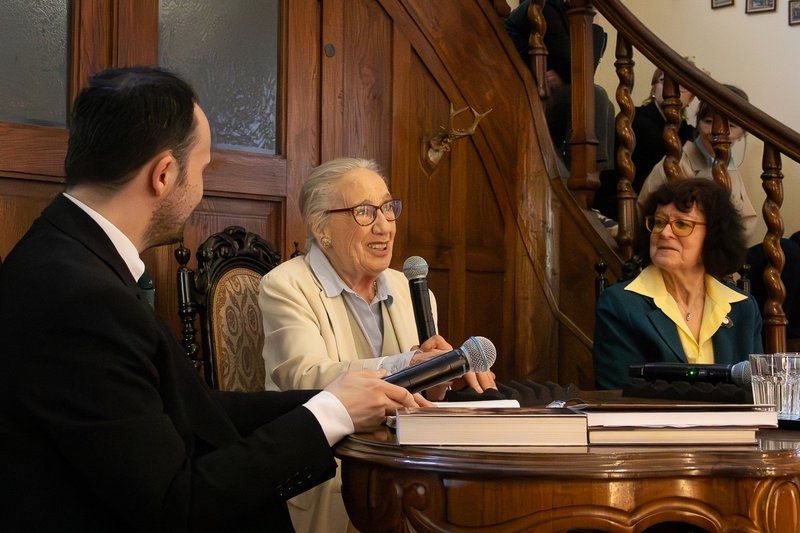 spotkanie z Mają Komorowską, fot. Magdalena Mitek-Zamęcka