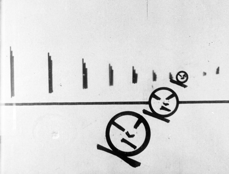 Kadry z filmów eksperymentalnych Pawła Binna / Źródło: Filmoteka Narodowa - Instytut Audiowizualny