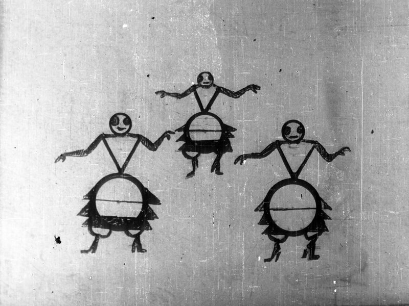 Kadry z filmów eksperymentalnych Pawła Binna / Źródło: Filmoteka Narodowa - Instytut Audiowizualny