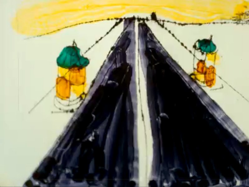 Kadry z filmu „Ostry film zaangażowany” / Źródło: Filmoteka Narodowa - Instytut Audiowizualny