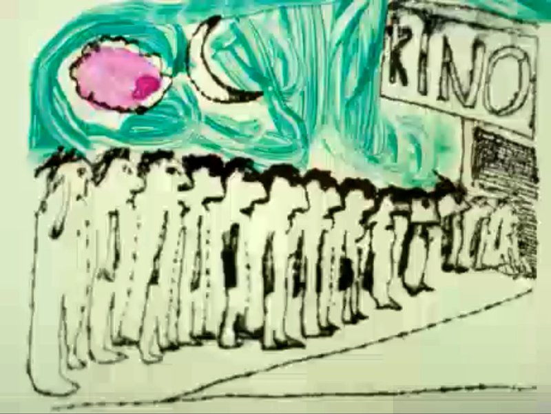 Kadry z filmu „Ostry film zaangażowany” / Źródło: Filmoteka Narodowa - Instytut Audiowizualny