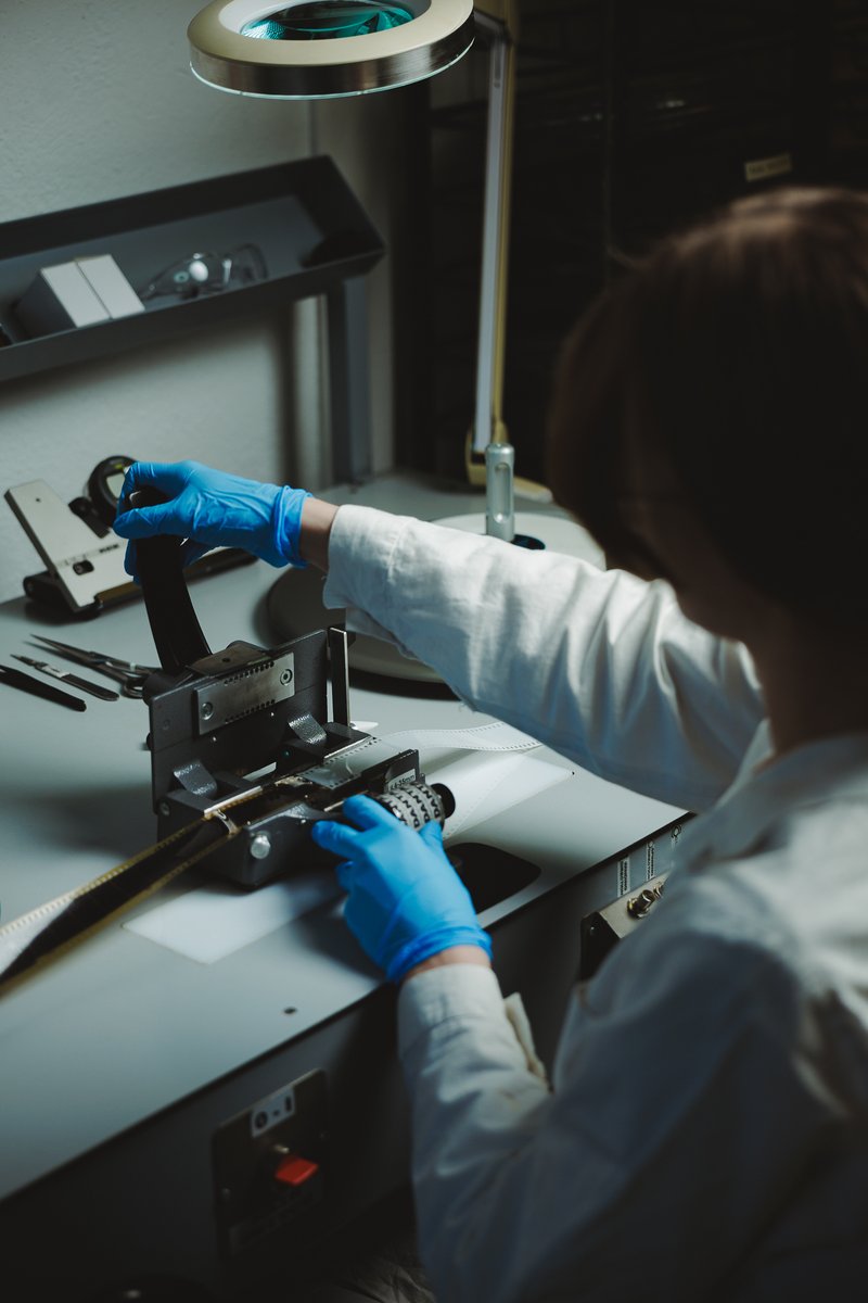 Pracownia Konserwacji Taśmy Filmowej, fot. Mykyta Platonov / FINA