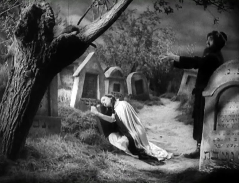 Kadry z filmu „Dybuk” / Źródło: Filmoteka Narodowa - Instytut Audiowizualny