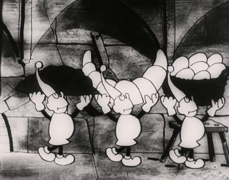 Kadry z filmu „Mistrz Chochelka w opałach” / Źródło: Filmoteka Narodowa - Instytut Audiowizualny